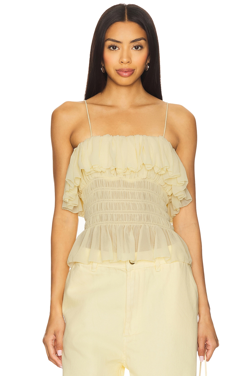 Топ Alexi Ronny Kobo, pastel yellow
Топ Alexi Ronny Kobo, pastel yellow