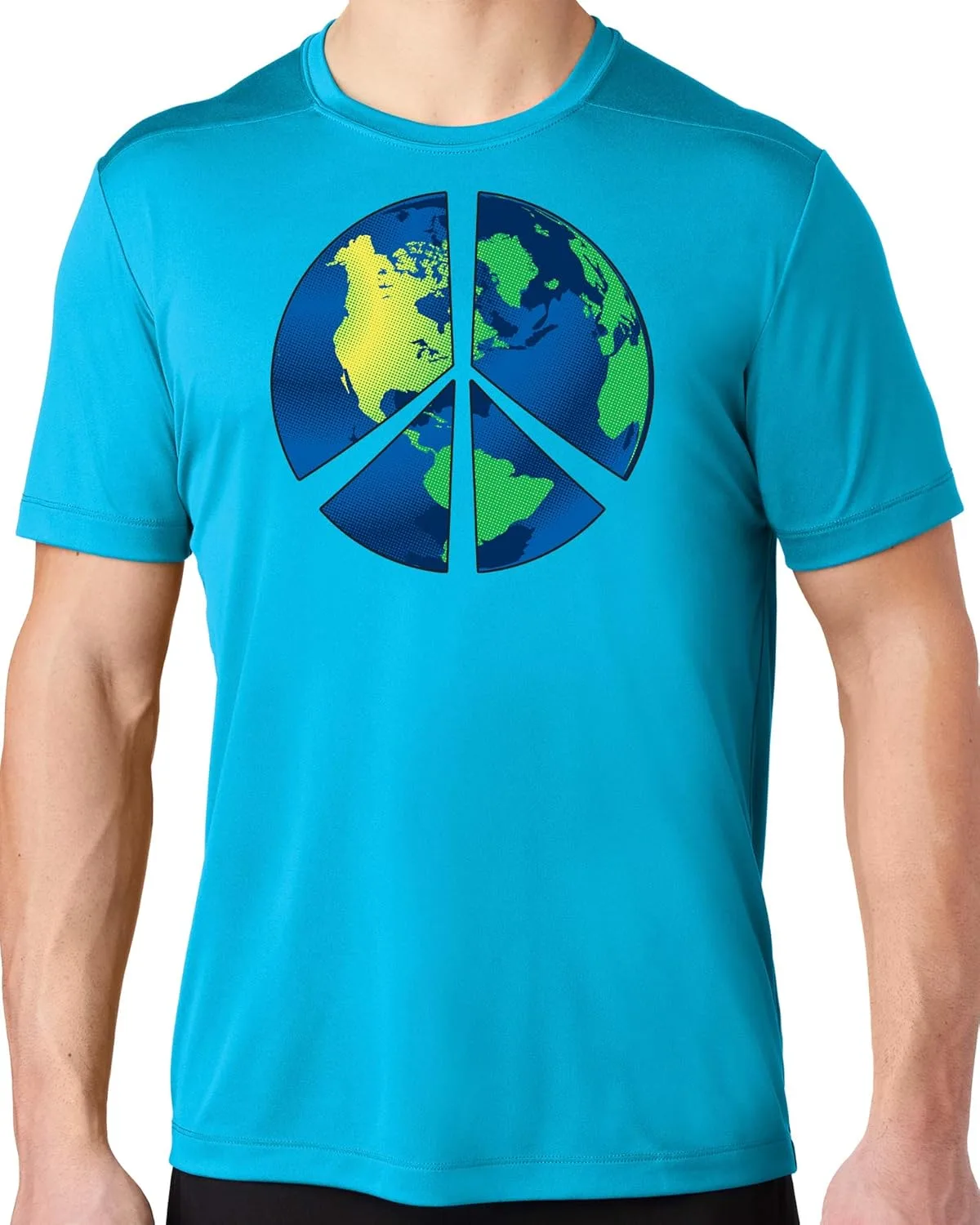 Мужская футболка для йоги Blue Earth Peace Sign Yoga Clothing For You
Мужская футболка для йоги Blue Earth Peace Sign Yoga Clothing For You