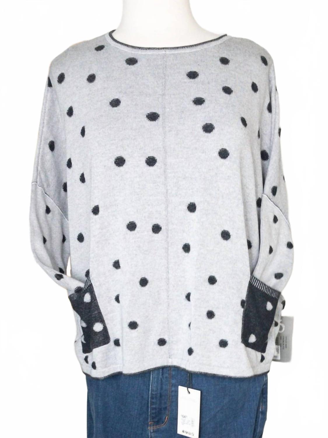 Habitat Женский пуловер из двойного флиса в горошек, черный
Habitat Женский пуловер из двойного флиса в горошек, черный