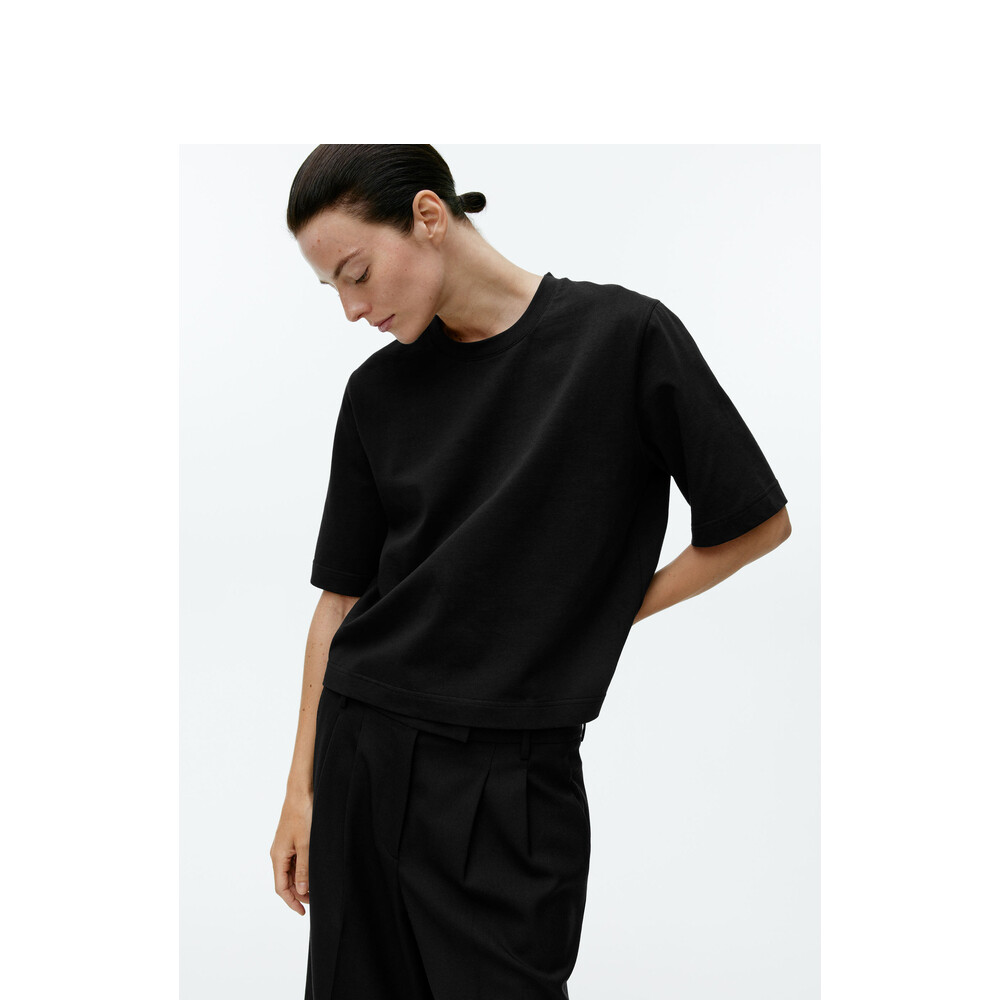 Женский топ Arket из чистого хлопка, черный
Женский топ Arket из чистого хлопка, черный