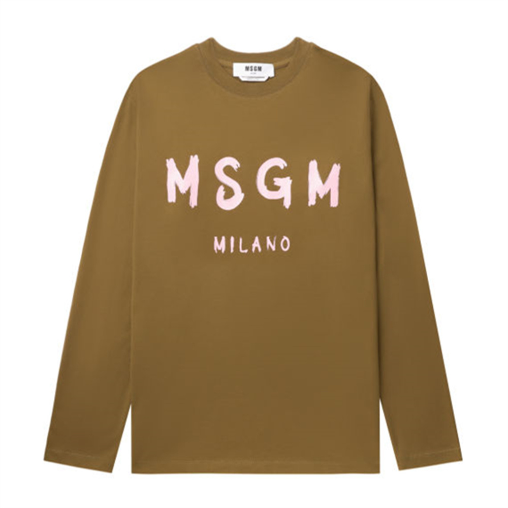 Футболка с длинным рукавом и принтом логотипа MSGM, зеленый
Футболка с длинным рукавом и принтом логотипа MSGM, зеленый