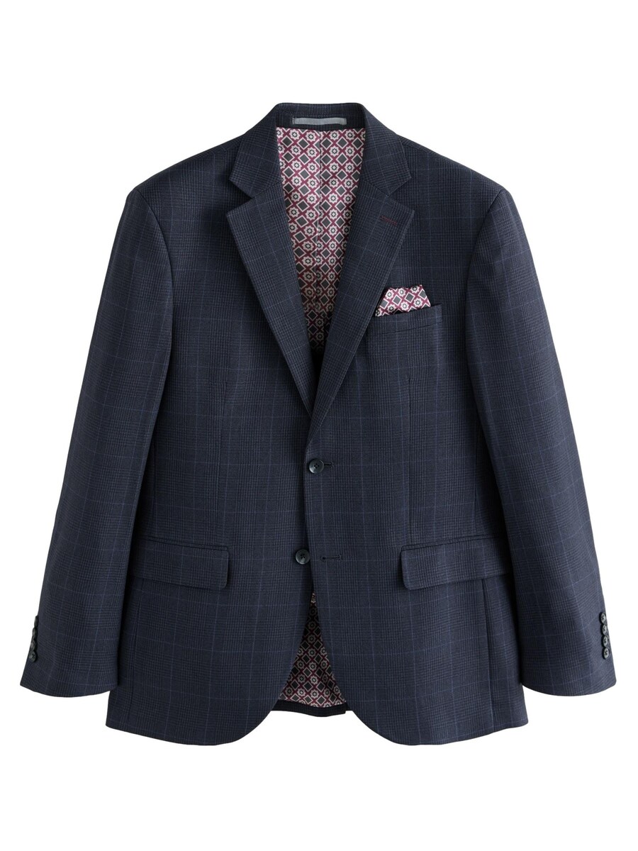 Пиджак от костюма обычного кроя Next, цвет Navy/Sapphire
Пиджак от костюма обычного кроя Next, цвет Navy/Sapphire