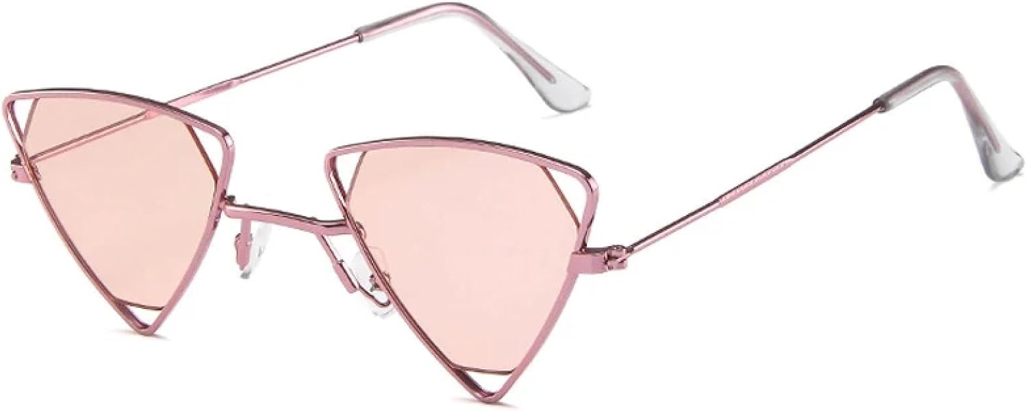 Ретро-солнцезащитные очки в форме треугольника из сплава, ажурные, для женщин и мужчин, в стиле панк, роскошные, для активного отдыха, вождения, летнего отдыха и путешествий, с защитой от УФ-излучения UV400 TKKTLLT, Pink Pink
Ретро-солнцезащитные очки в форме треугольника из сплава, ажурные, для женщин и мужчин, в стиле панк, роскошные, для активного отдыха, вождения, летнего отдыха и путешествий, с защитой от УФ-излучения UV400 TKKTLLT, Pink Pink