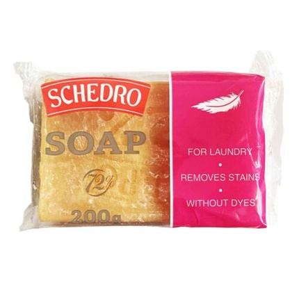 Kernseife 72% мыло для стирки 200 г хозяйственное мыло Schedro
Kernseife 72% мыло для стирки 200 г хозяйственное мыло Schedro