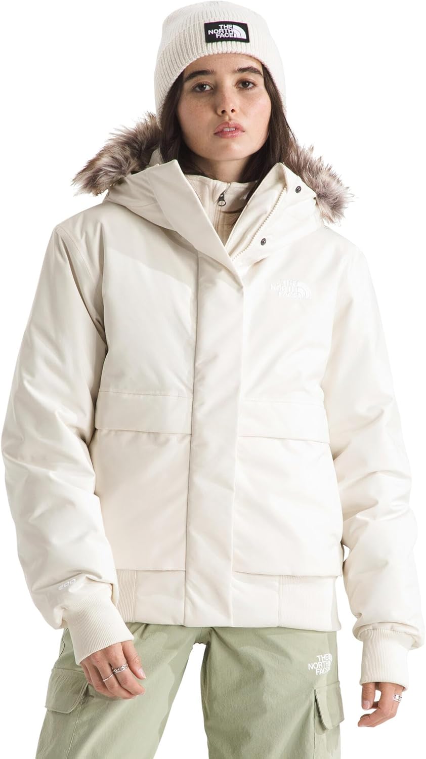 Женская куртка-бомбер The North Face с пухом водонепроницаемая, белый
Женская куртка-бомбер The North Face с пухом водонепроницаемая, белый