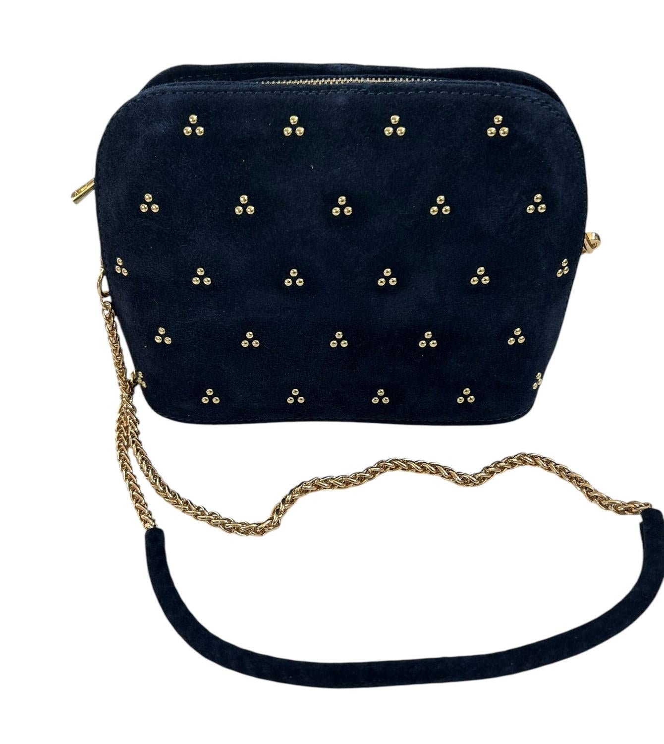 Женская сумка Carla из натуральной замши в темно-синем цвете Made in Italy
Женская сумка Carla из натуральной замши в темно-синем цвете Made in Italy