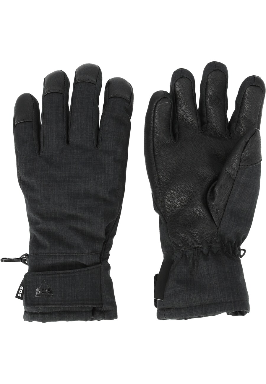 Перчатки с закрытыми пальцами SOS Fernie, черный
Перчатки с закрытыми пальцами SOS Fernie, черный