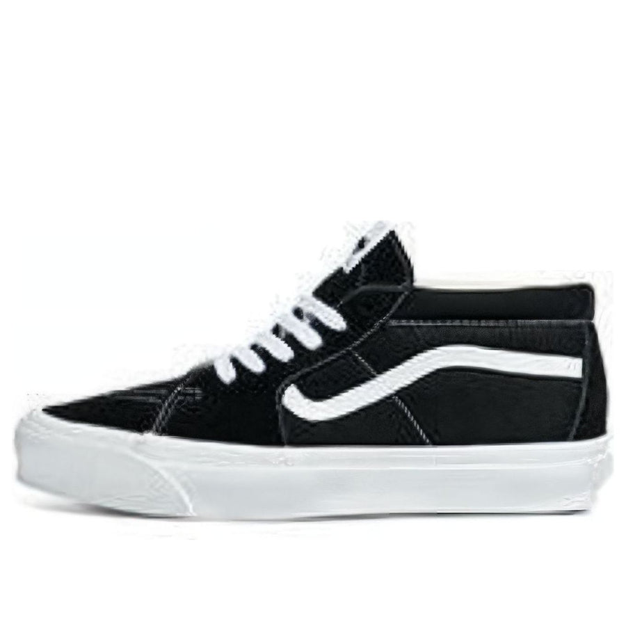 Кроссовки Vans Sk8-Mid Reissue 83 'Black White', черный
Кроссовки Vans Sk8-Mid Reissue 83 'Black White', черный