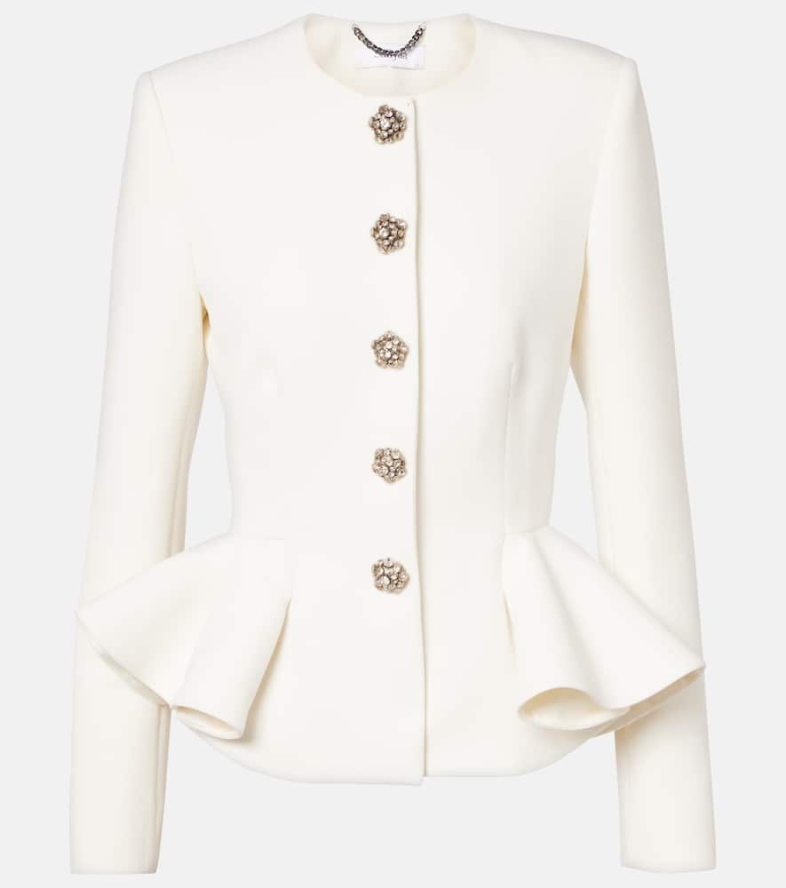 Томоми жакет с баской и декором Safiyaa, Ivory With Crystal
Томоми жакет с баской и декором Safiyaa, Ivory With Crystal