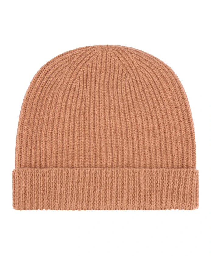 Ребристая кашемировая шапка-бини Malo, коричневый
Ребристая кашемировая шапка-бини Malo, коричневый