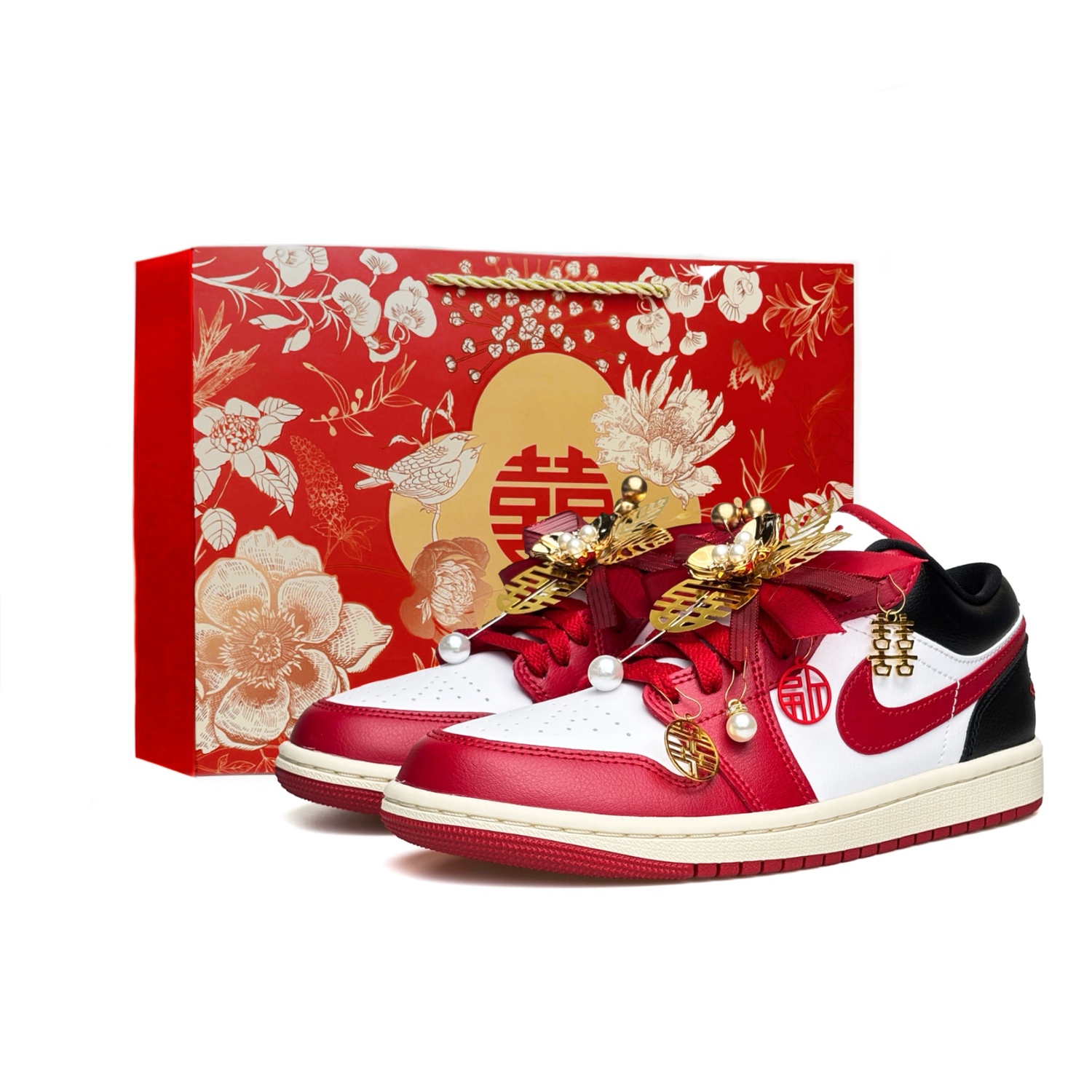 Jordan Air 1 WAO Устойчивые к истиранию Высотные низкие кроссовки в винтажном стиле для баскетбола Unisex красный черный
Jordan Air 1 WAO Устойчивые к истиранию Высотные низкие кроссовки в винтажном стиле для баскетбола Unisex красный черный