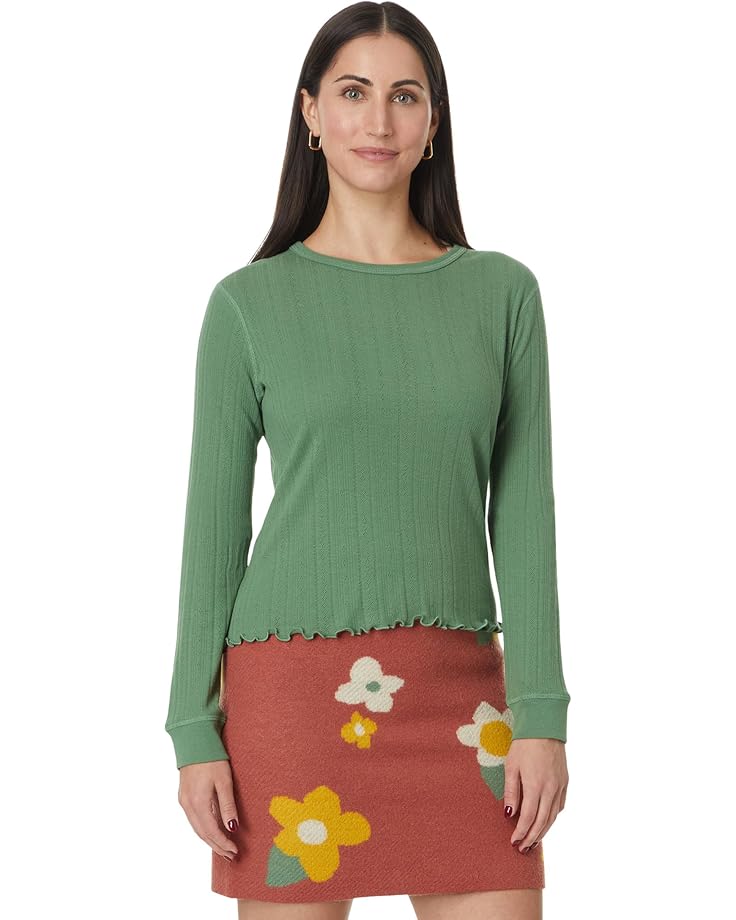 Лонгслив Toad&Co Foothill Pointelle Long Sleeve Crew II, цвет Ivy
Лонгслив Toad&Co Foothill Pointelle Long Sleeve Crew II, цвет Ivy