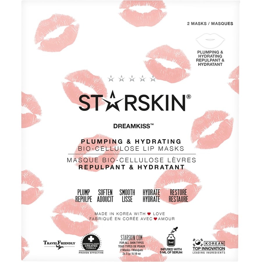 Маска для лица StarSkin Plumping & Hydrating Lip Masks, Dreamkiss 2 x 5 g
Маска для лица StarSkin Plumping & Hydrating Lip Masks, Dreamkiss 2 x 5 g