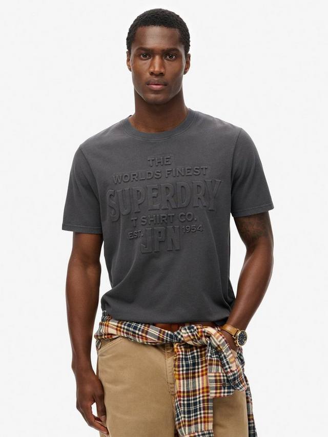 Расслабленная футболка с тиснением для спецодежды Superdry, цвет Blackboard
Расслабленная футболка с тиснением для спецодежды Superdry, цвет Blackboard