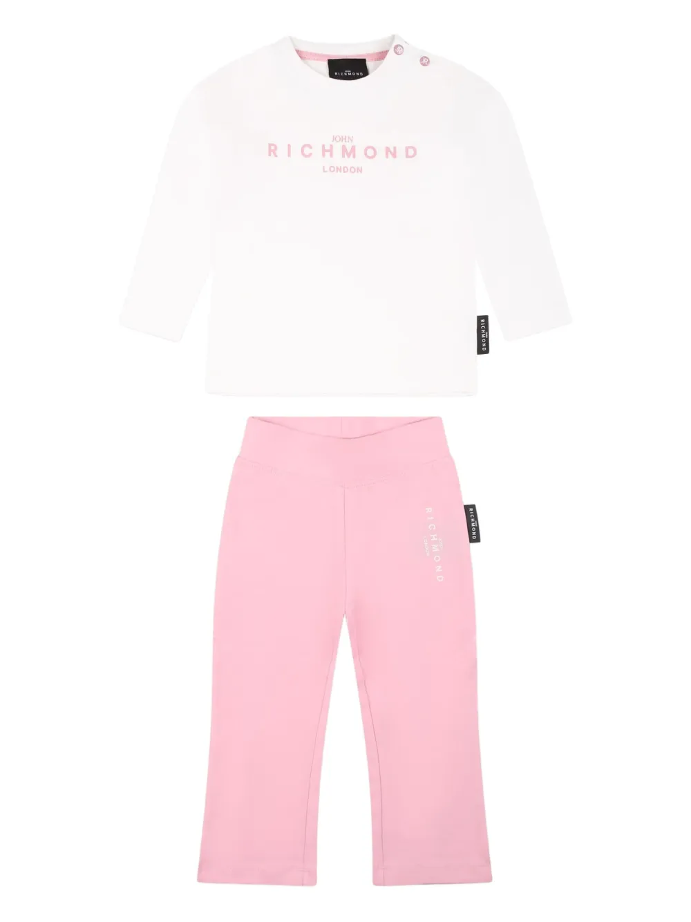Комплект из топа и брюк John Richmond Junior, белый
Комплект из топа и брюк John Richmond Junior, белый