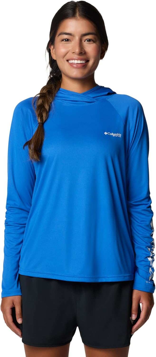 Columbia женская толстовка Tidal Light II с капюшоном, Vivid Blue
Columbia женская толстовка Tidal Light II с капюшоном, Vivid Blue