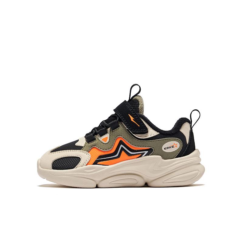 ERKE KIDS Теплые низкие детские кроссовки для повседневной носки, черные, льняные, детские
ERKE KIDS Теплые низкие детские кроссовки для повседневной носки, черные, льняные, детские