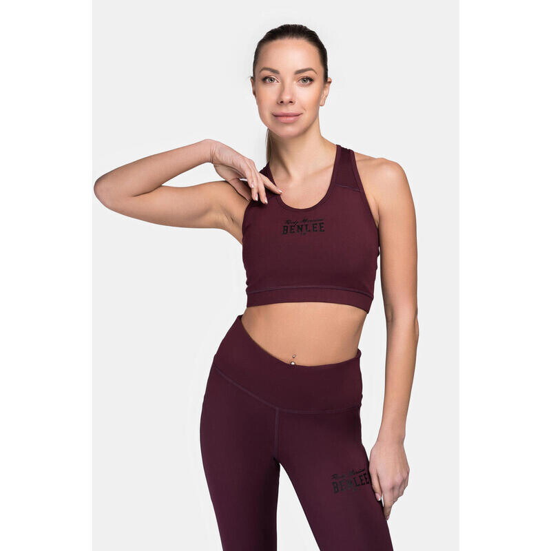Спортивный бюстгальтер Benlee, цвет rot/schwarz/schwarz 
Спортивный бюстгальтер Benlee, цвет rot/schwarz/schwarz