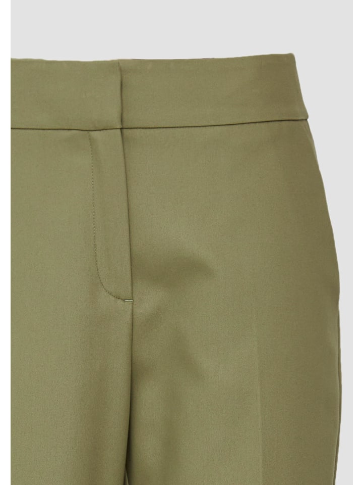 Тканевые брюки s.Oliver BLACK LABEL, оливковый
Тканевые брюки s.Oliver BLACK LABEL, оливковый