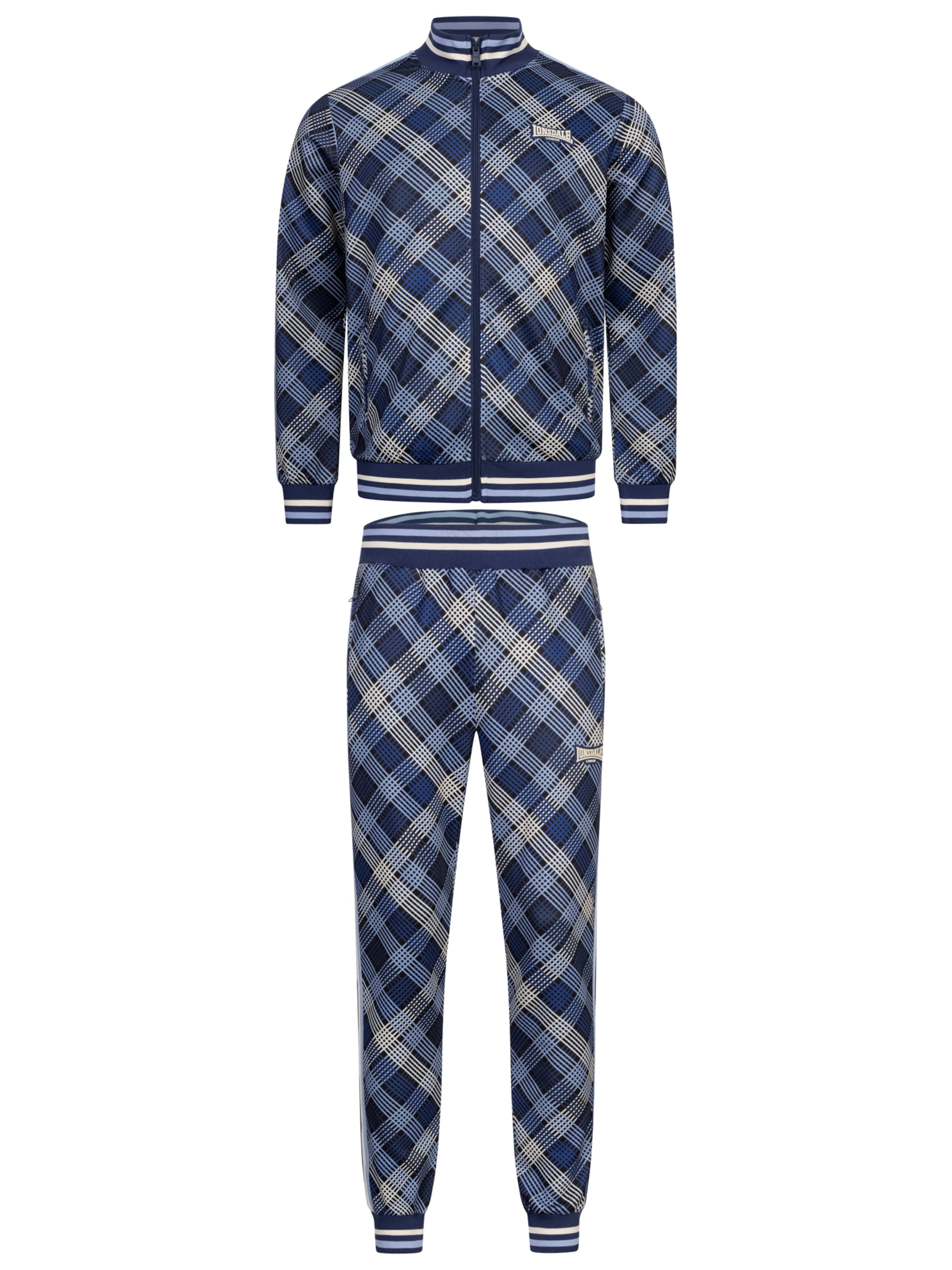 LONSDALE Спортивный костюм в синем, темно-синем цвете
LONSDALE Спортивный костюм в синем, темно-синем цвете