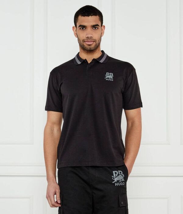 Рубашка поло Relaxed fit Hugo, черный
Рубашка поло Relaxed fit Hugo, черный