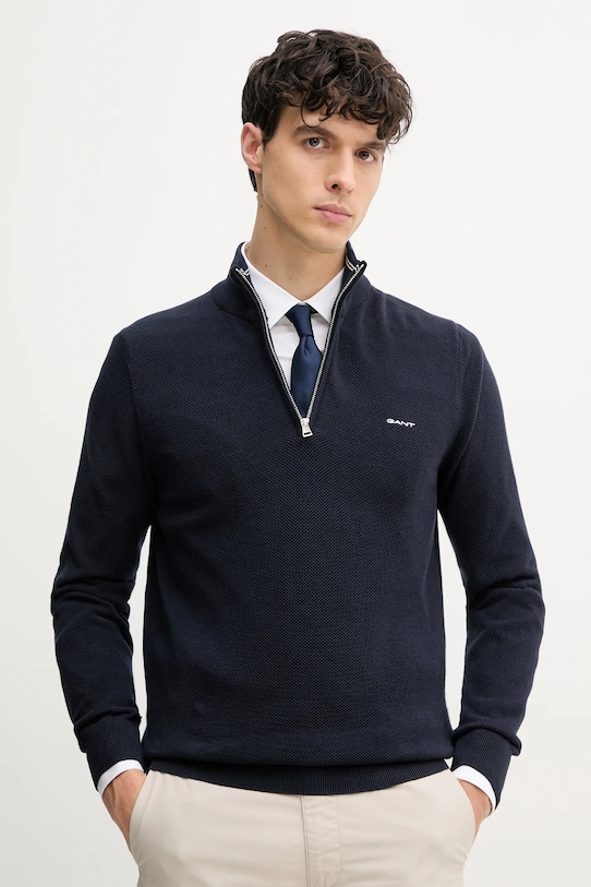 Хлопковый свитер Gant, темно-синий
Хлопковый свитер Gant, темно-синий