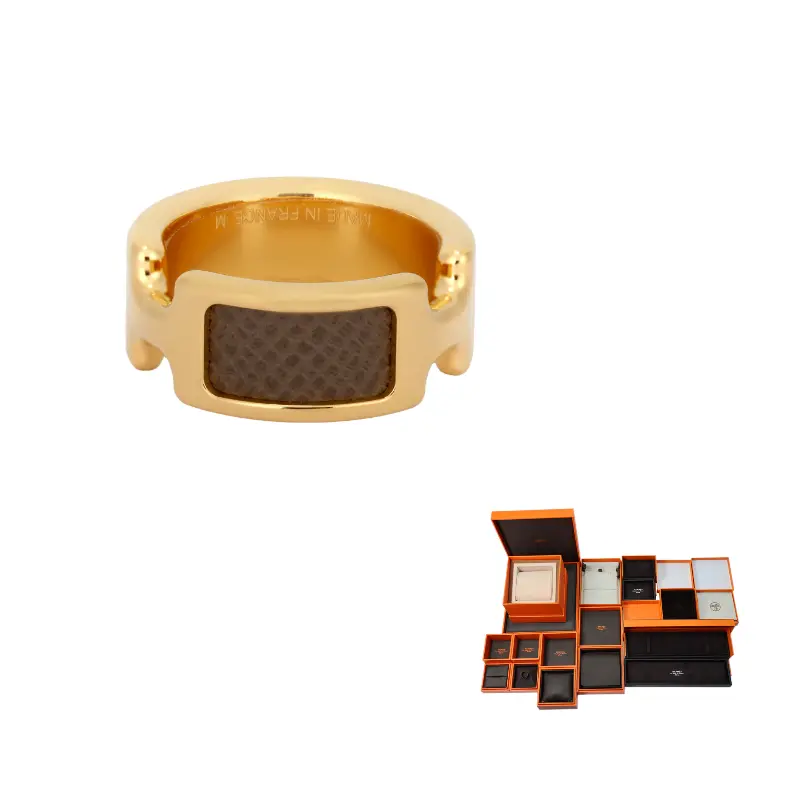 Позолоченные кольца unisex HERMES
Позолоченные кольца unisex HERMES