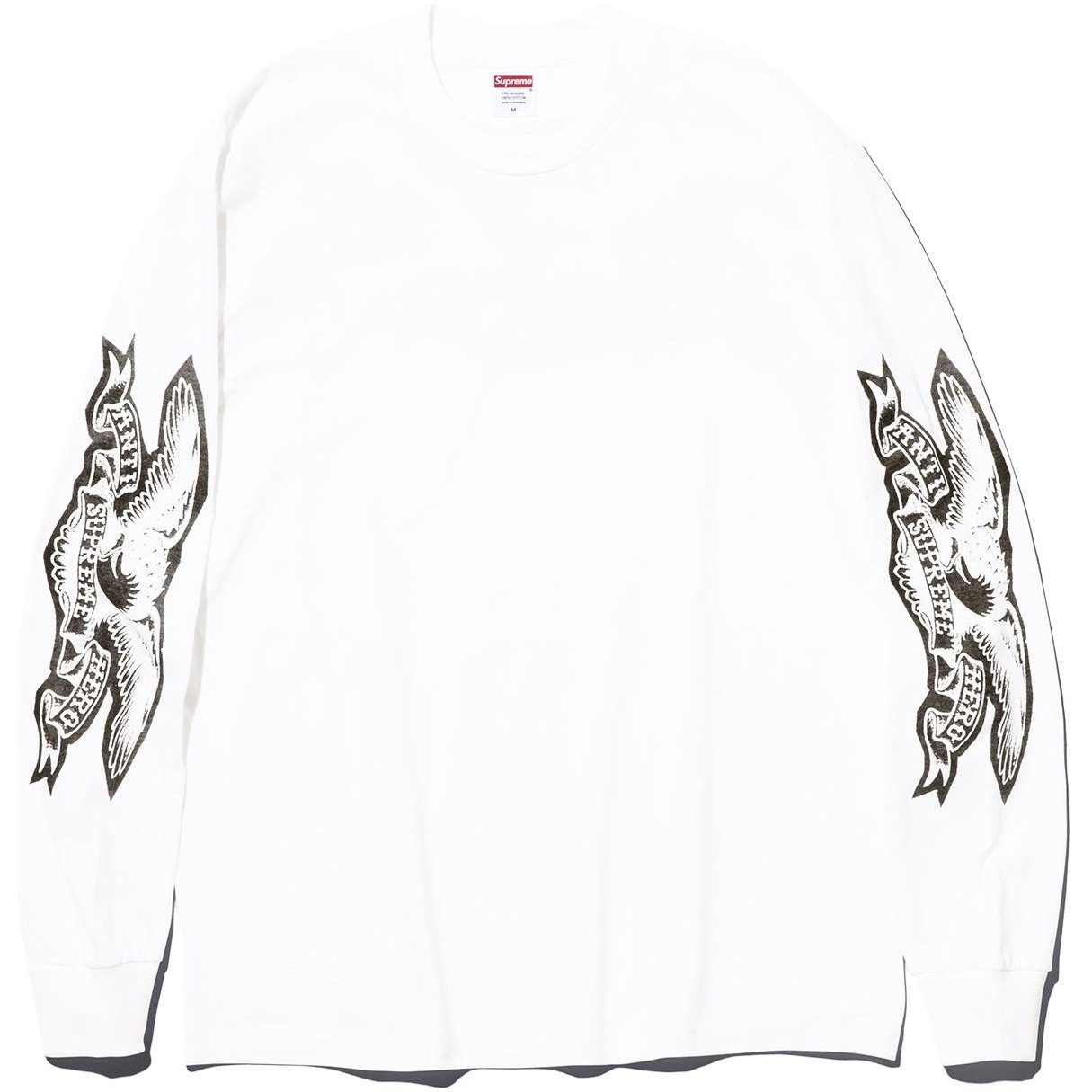 Футболка Antihero FW25 WEEK12 Eagle с длинными рукавами унисекс Supreme, белый
Футболка Antihero FW25 WEEK12 Eagle с длинными рукавами унисекс Supreme, белый