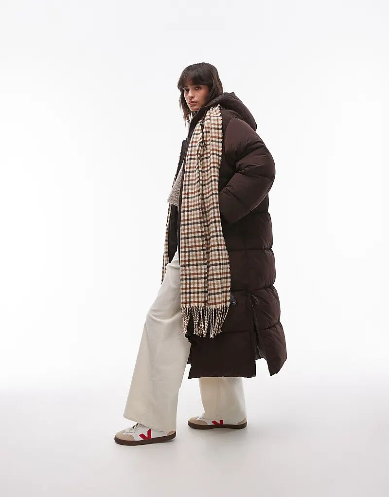 Удлиненная куртка-пуховик коричневого цвета Topshop, Коричневый, Удлиненная куртка-пуховик коричневого цвета Topshop
Удлиненная куртка-пуховик коричневого цвета Topshop, Коричневый, Удлиненная куртка-пуховик коричневого цвета Topshop