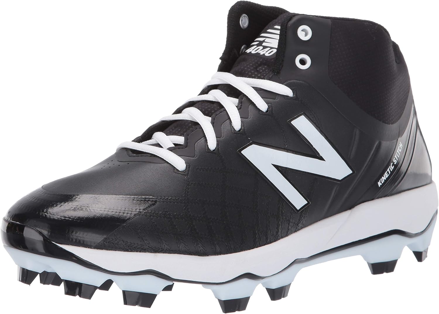 Мужские бейсбольные кроссовки New Balance 4040 V5 Metal, Black/White
Мужские бейсбольные кроссовки New Balance 4040 V5 Metal, Black/White