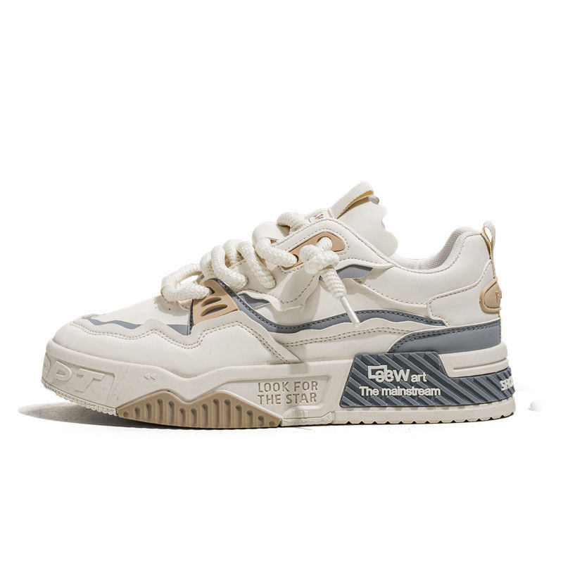 TAFN Низкие мужские кроссовки для скейтбординга бежевого цвета
TAFN Низкие мужские кроссовки для скейтбординга бежевого цвета