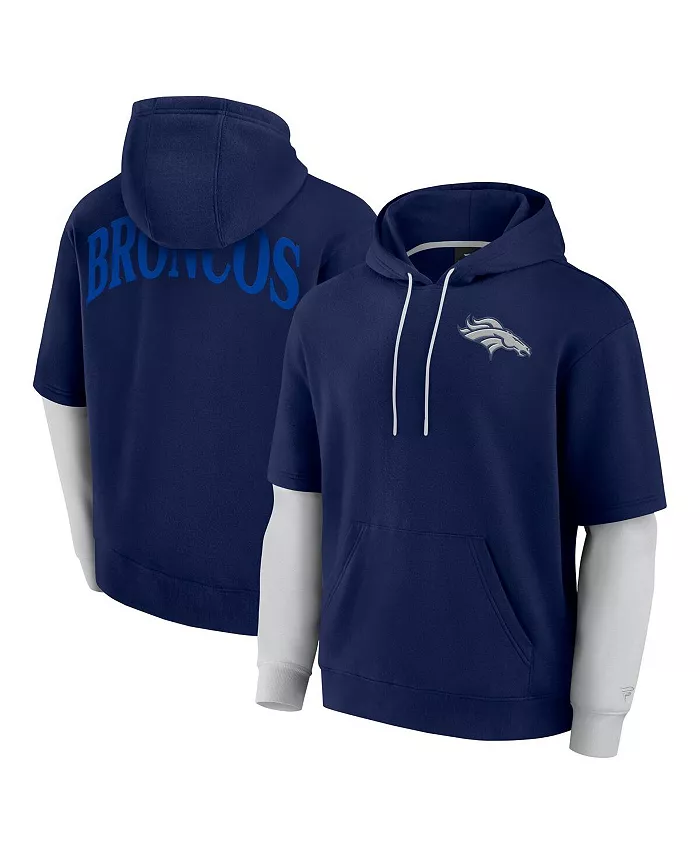 Мужская и женская худи Denver Broncos Sleek Elements в темно-синем цвете Fanatics
Мужская и женская худи Denver Broncos Sleek Elements в темно-синем цвете Fanatics