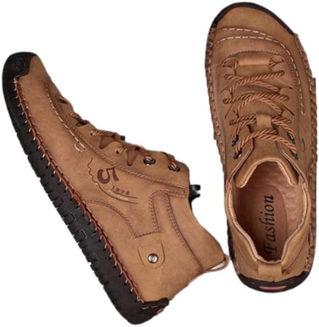 Мужские классические повседневные кроссовки больших размеров ручной работы- легкие, дышащие кожаные туфли для официальных мероприятий, летнего пляжа и легких походов Clolinde, коричневый
Мужские классические повседневные кроссовки больших размеров ручной работы- легкие, дышащие кожаные туфли для официальных мероприятий, летнего пляжа и легких походов Clolinde, коричневый