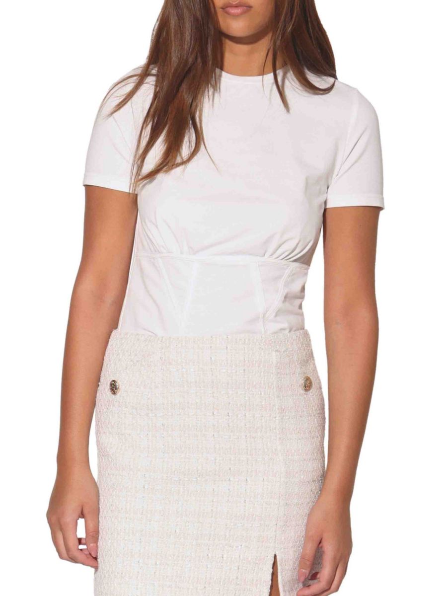 Футболка Harriet с асимметричным швом Walter Baker, белый
Футболка Harriet с асимметричным швом Walter Baker, белый