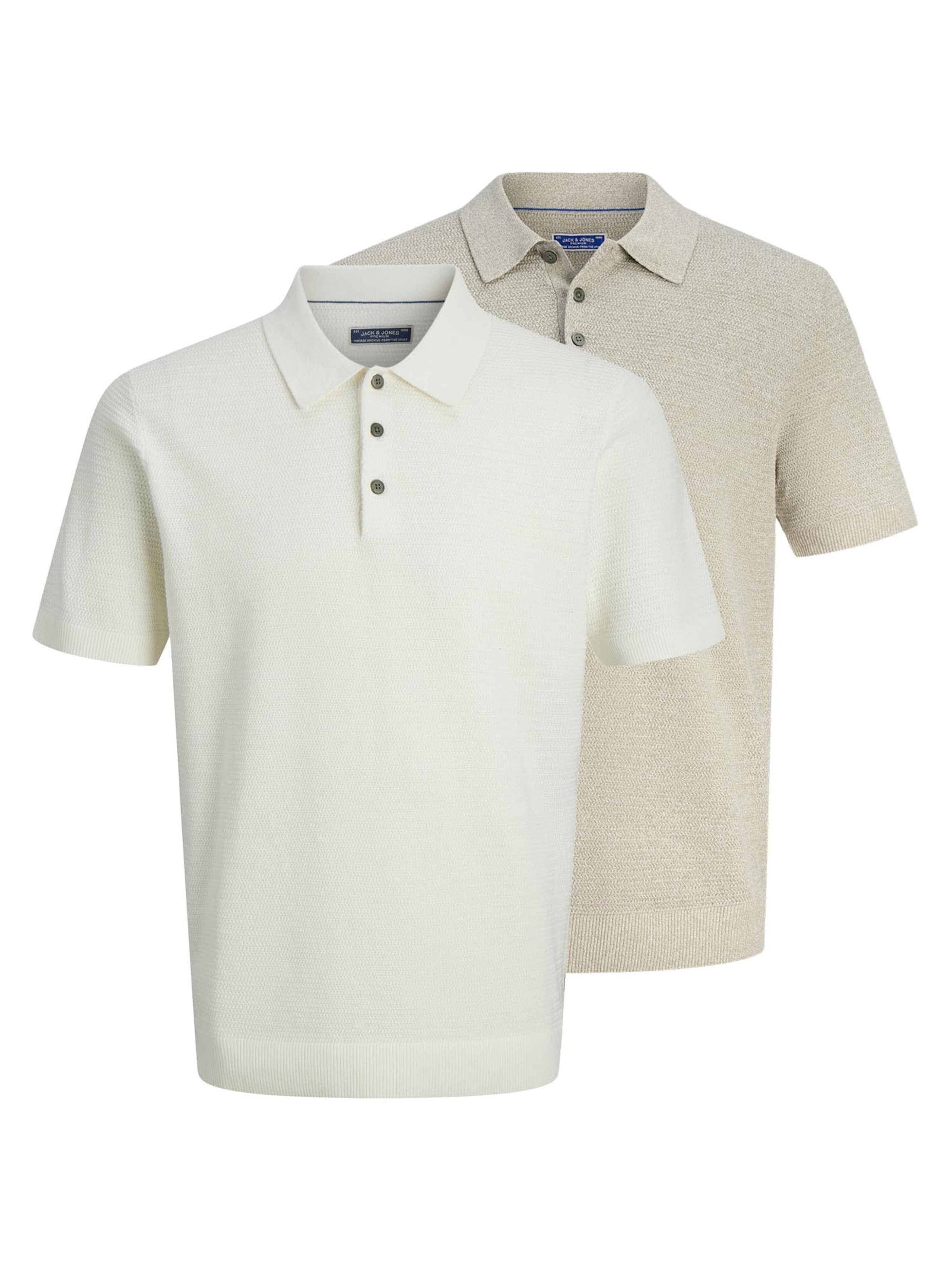 JACK & JONES Футболка 'Bluriley' в крапчатом бежевом цвете
JACK & JONES Футболка 'Bluriley' в крапчатом бежевом цвете