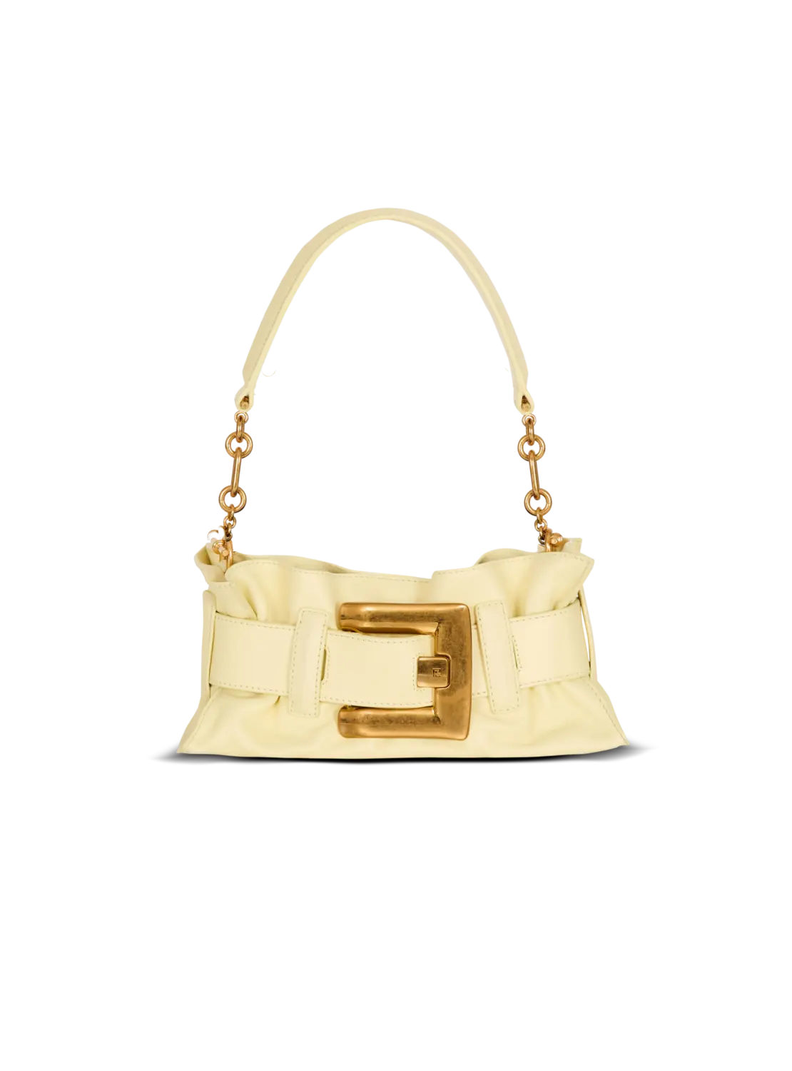 Мини-сумка Anthem на плечо из телячьей кожи Balmain, желтый/хаки/розовый
Мини-сумка Anthem на плечо из телячьей кожи Balmain, желтый/хаки/розовый