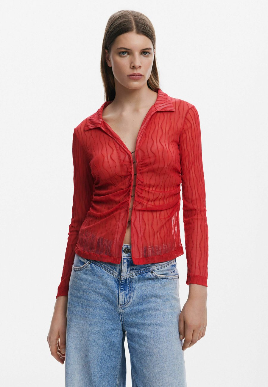 Блуза Desigual SEMI-TRANSPARENT, Red
Блуза Desigual SEMI-TRANSPARENT, Red
