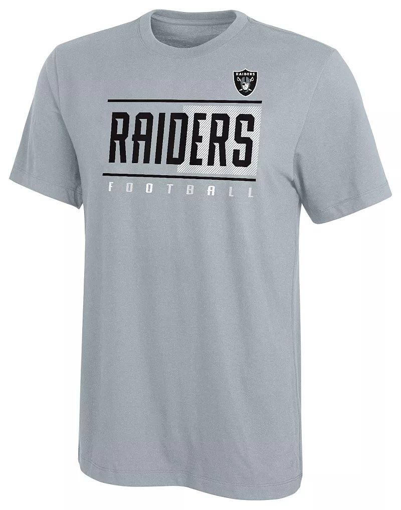 Одежда команды НФЛ Детская серебряная футболка Las Vegas Raiders Pump Up NFL Team Apparel
Одежда команды НФЛ Детская серебряная футболка Las Vegas Raiders Pump Up NFL Team Apparel