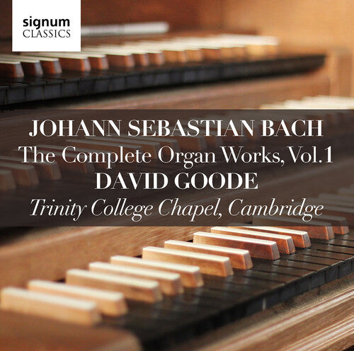 CD диск Bach, J.S. / Goode: Johann Sebastian Bach: The Complete Organ Works Vol 1 / Trinity
CD диск Bach, J.S. / Goode: Johann Sebastian Bach: The Complete Organ Works Vol 1 / Trinity