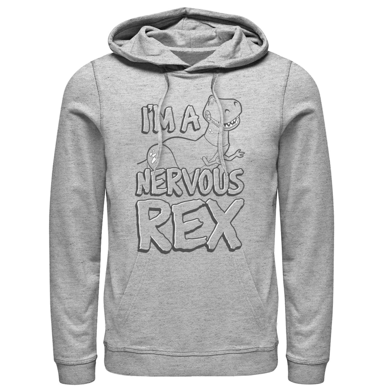 Мужская толстовка с капюшоном «Нервный Рекс» Disney/Pixar «История игрушек» Licensed Character
Мужская толстовка с капюшоном «Нервный Рекс» Disney/Pixar «История игрушек» Licensed Character