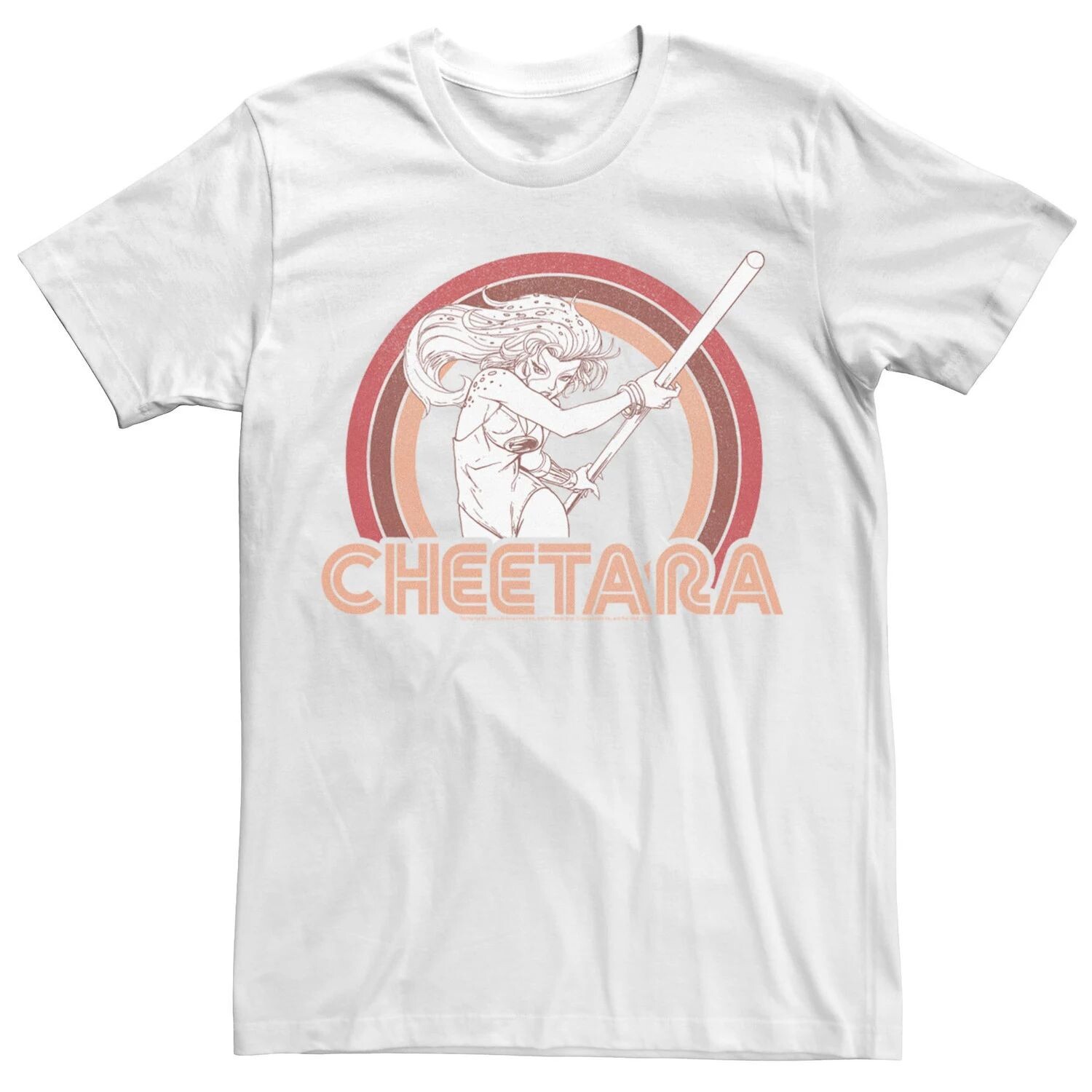 Мужская футболка ThunderCats Cheetara в стиле ретро с радугой Licensed Character
Мужская футболка ThunderCats Cheetara в стиле ретро с радугой Licensed Character