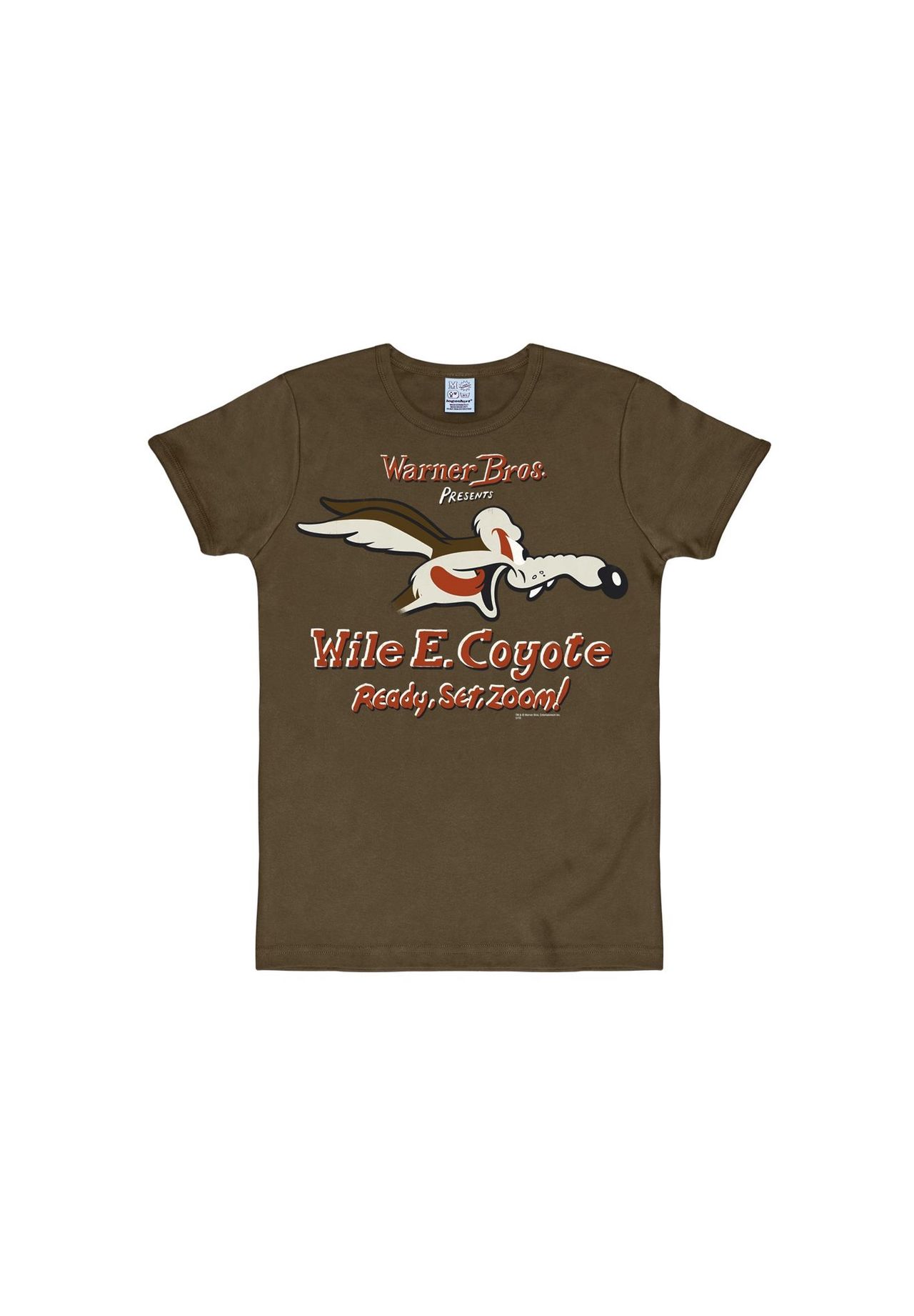 Футболка приталенного кроя Wile E Coyote - Ready, Set, Zoom LOGOSHIRT, цвет Mustang Brown
Футболка приталенного кроя Wile E Coyote - Ready, Set, Zoom LOGOSHIRT, цвет Mustang Brown