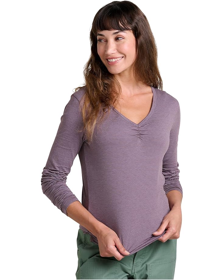 Женская футболка с длинным рукавом Toad&Co Rose, Aster Micro Stripe
Женская футболка с длинным рукавом Toad&Co Rose, Aster Micro Stripe