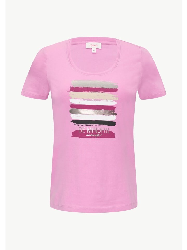 Футболка sOliver keine Ärmellänge, розовый
Футболка sOliver keine Ärmellänge, розовый