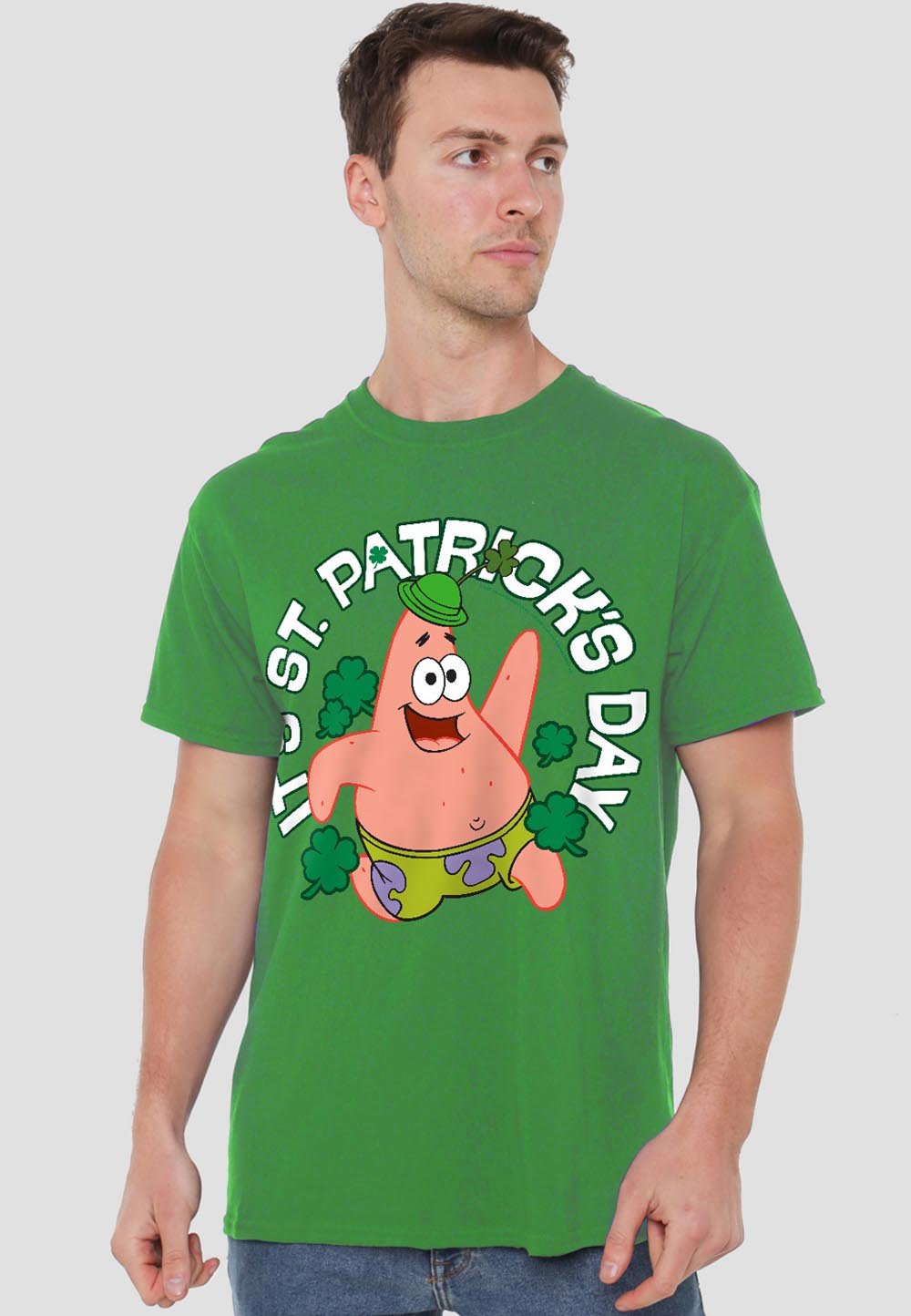 Футболка с принтом SPONGEBOB SQUAREPANTS IT'S ST. PATRICK'S DAY Cotton Soul, темно-зеленый
Футболка с принтом SPONGEBOB SQUAREPANTS IT'S ST. PATRICK'S DAY Cotton Soul, темно-зеленый