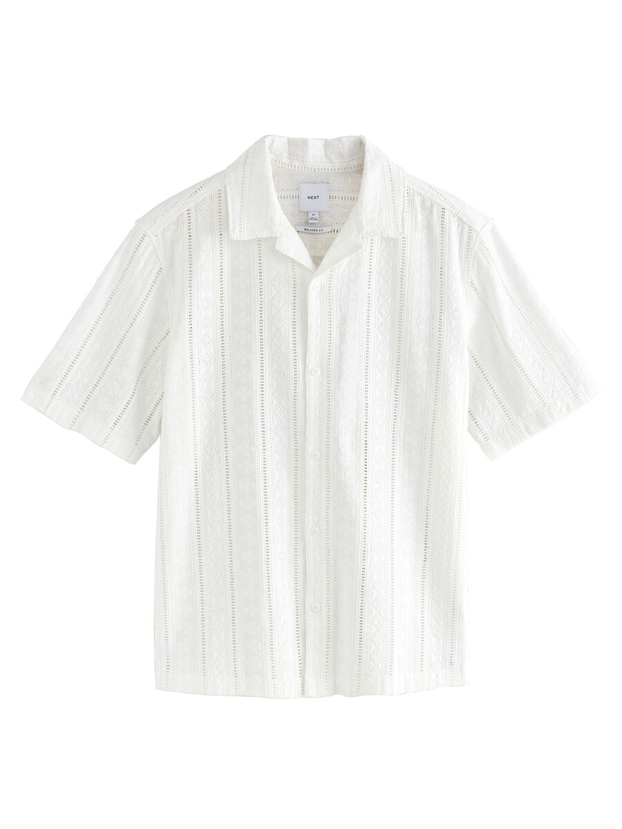 Рубашка обычного кроя на пуговицах Next, экрю
Рубашка обычного кроя на пуговицах Next, экрю