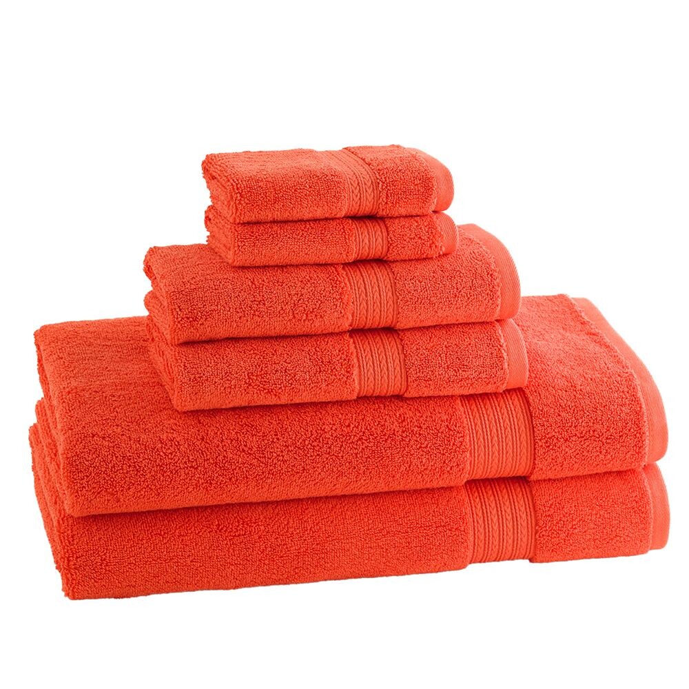 Набор банных полотенец Cassadecor Signature Solid из 6 предметов, цвет Blood Orange
Набор банных полотенец Cassadecor Signature Solid из 6 предметов, цвет Blood Orange