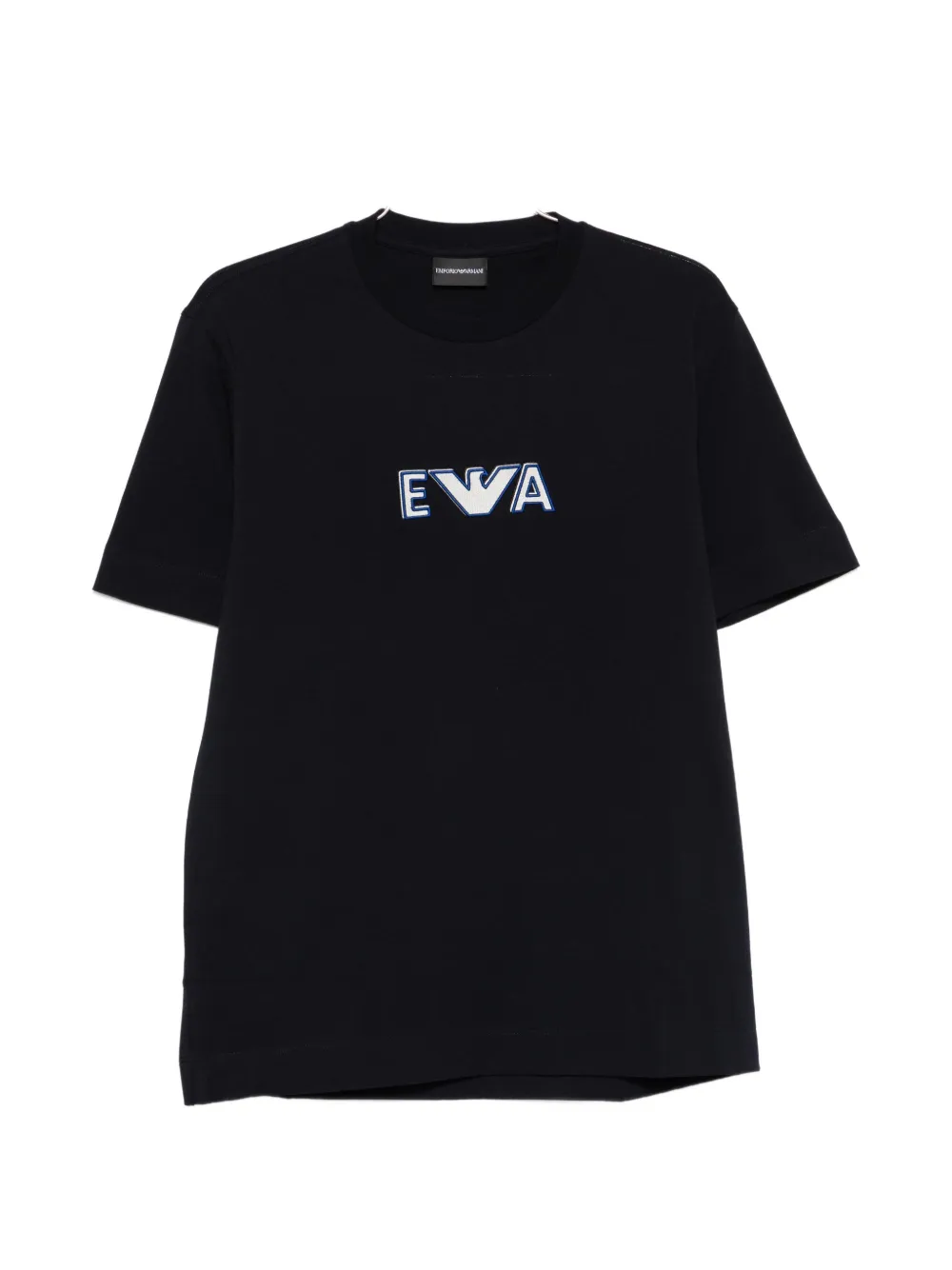 Футболка с вышитым логотипом Emporio Armani, синий
Футболка с вышитым логотипом Emporio Armani, синий