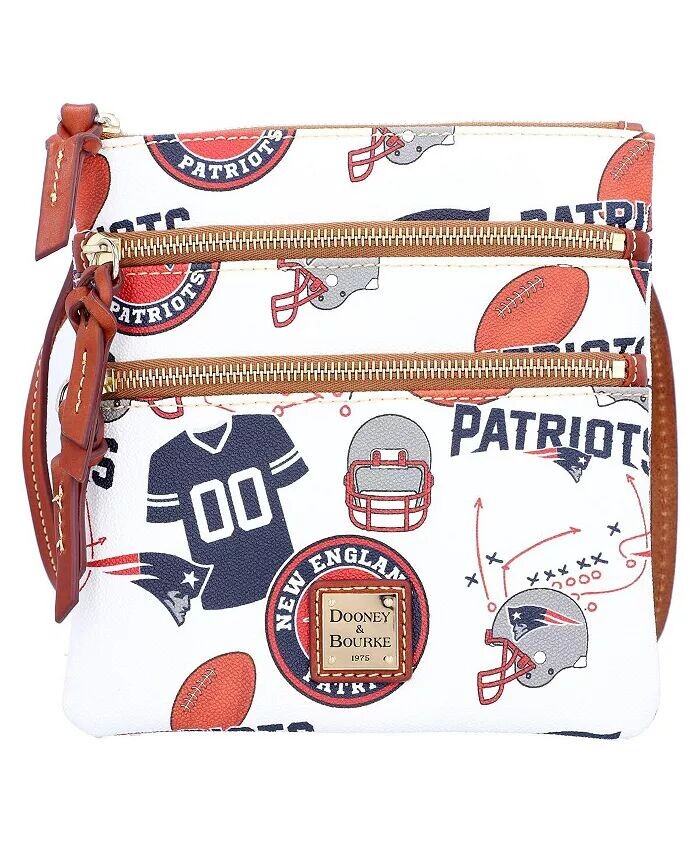 Женская сумка через плечо New England Patriots с тройной молнией Dooney & Bourke
Женская сумка через плечо New England Patriots с тройной молнией Dooney & Bourke