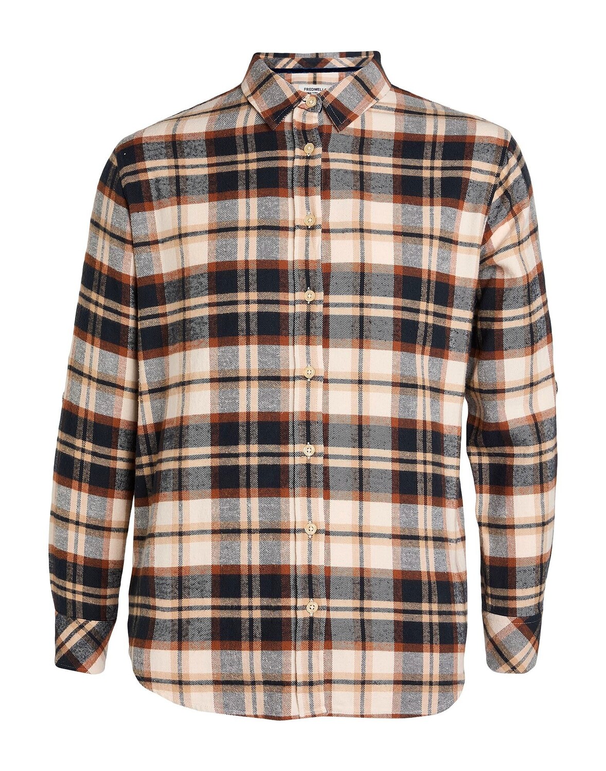 Рубашка Fred Mello, бежевый
Рубашка Fred Mello, бежевый